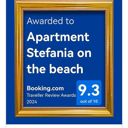 Apartment Stefania On The Beach Коромачно Екстер'єр фото